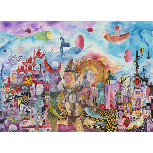 16_-_la_aldea_de_buda_76_x_56_cm_sobre_papel_algodon_80_x_90_cm_impresion_nueva