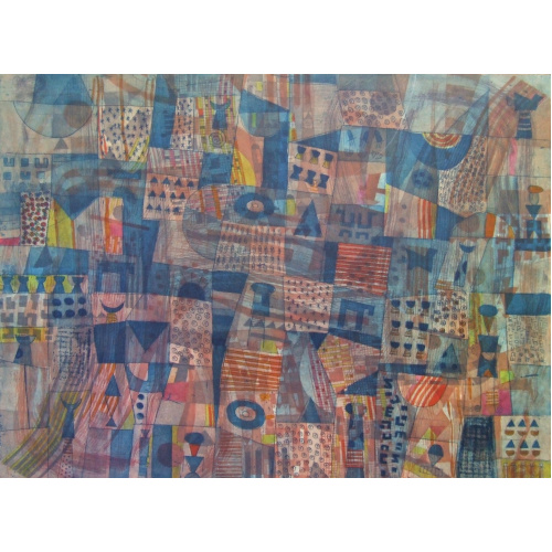 9_-_del_arbol_del_conocimiento_aguafuerte_y_aguatinta_iluminada_a_la_acuarela__66_x_48_cm_papel_super_alfa_76_x_56_cmpa_enmarcado_colgado_ga117